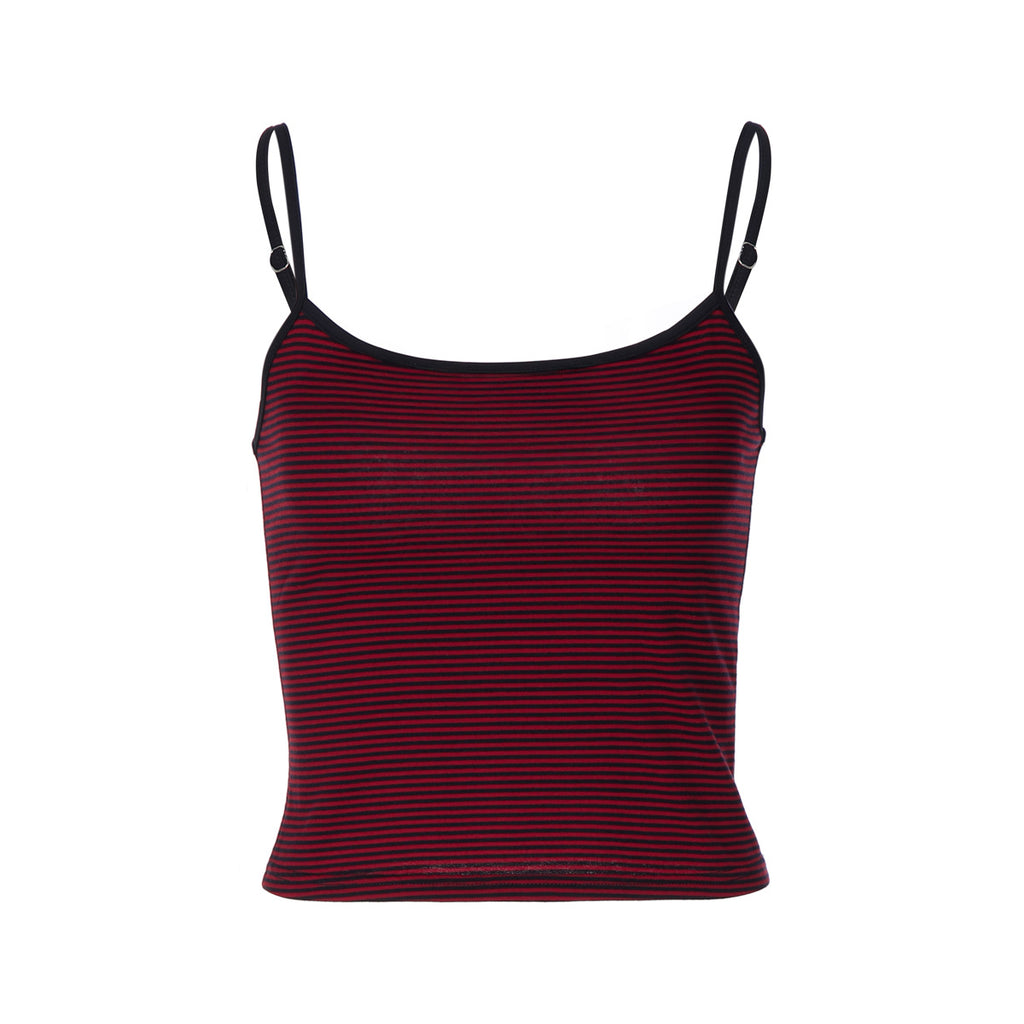 The Seraphine Striped Backless Cami